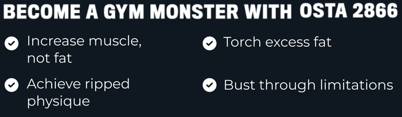 CrazyBulk Osta 2866 Benefits