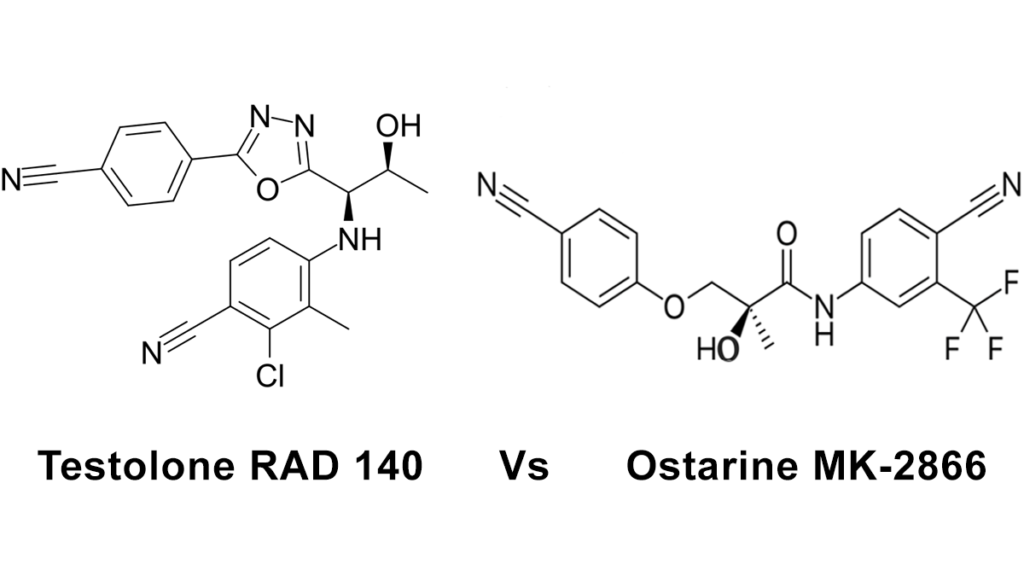 Testolone RAD-140 Vs Ostarine MK-2866 Sarms Comparison